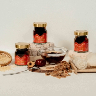 Yến chưng sẵn vị hồng sâm táo đỏ